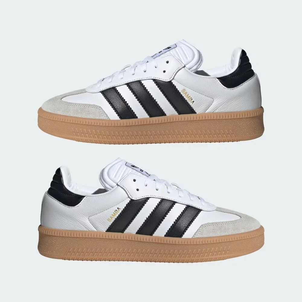adidas® (Men's 9.5) (Women's 10.5) Samba™ XLG Shoes, Cloud White/Core Black/Gum